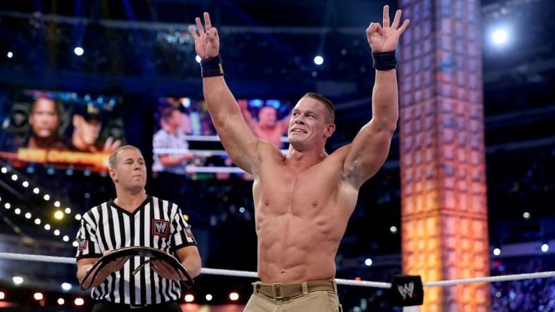 Whilst you're in the ring, Cena, that weasel Miz is off stealing your roles!